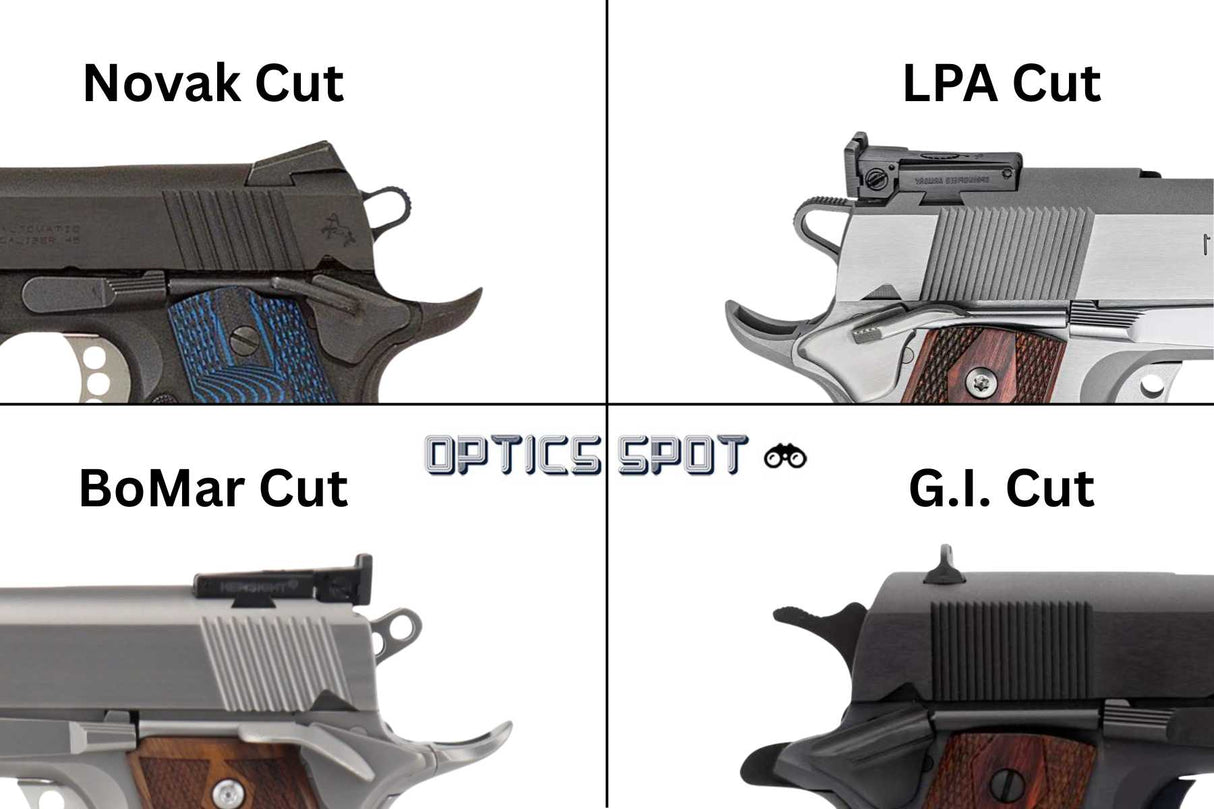 1911 [G.I. Cut] rødpunktsmontage | Trijicon RMR footprint EGW