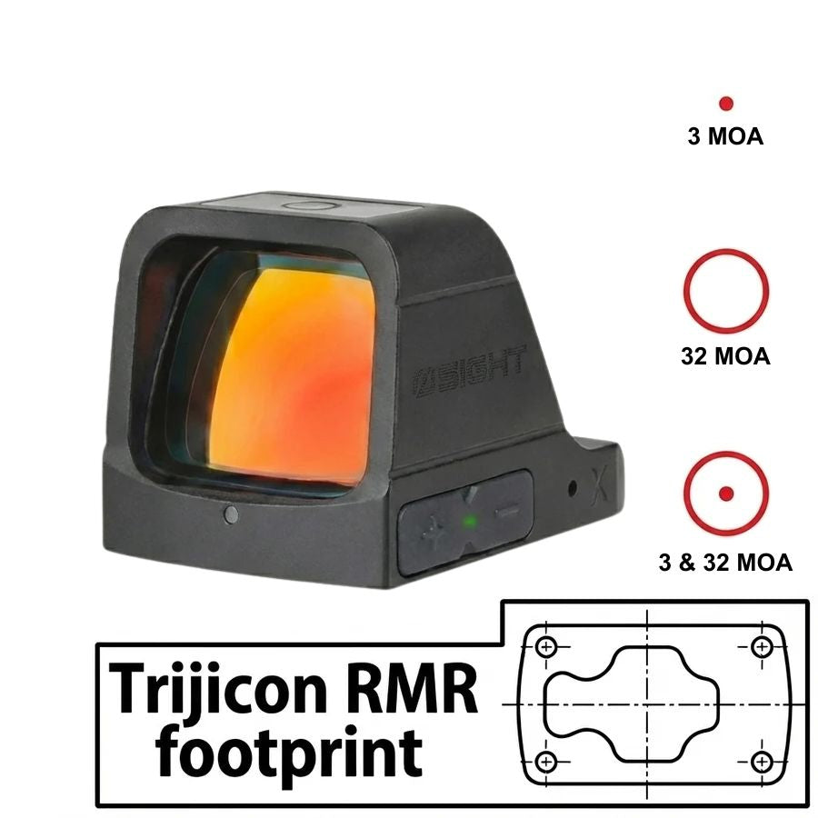 Osight X [rød] rødpunktsigte