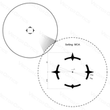 Vector Optics Paragon 1x16 ultra kompakt riffelsigte 