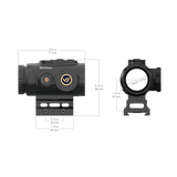 Vector Optics Paragon 3x18 ultra kompakt prisme riffelsigte 