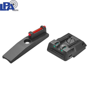 Ruger Mark 22/45 [Lite & Tactical] justerbare sigtemidler | med fiberoptik