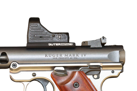 Ruger Mark III & Mark IV adapterplade | type C [RMR RTS & Docter footprint]