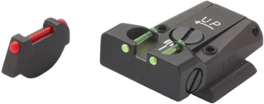 Ruger P91 - P97 justerbart sigtesæt | med fiberoptik type B 