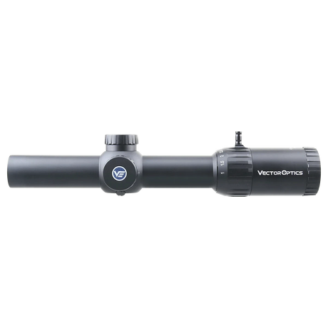 Vector Optics Constantine 1-10x24 Fiber Center Dot riffelkikkert Vector Optics
