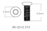 Sæt skruer 3 stk | 6-32x0.374’’ [T10]