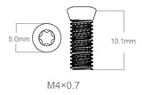 Sæt skruer 3 stk. | M4x0.7 [T10]