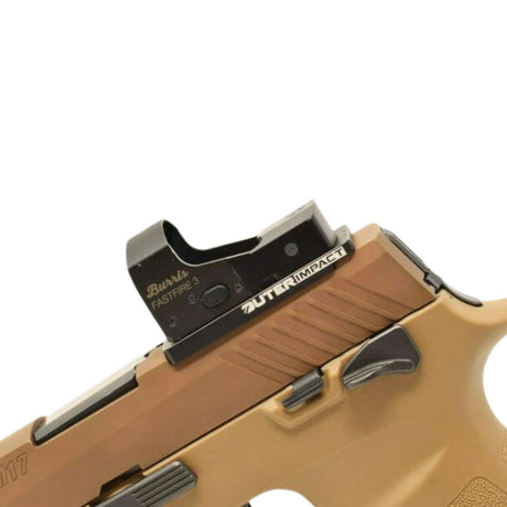 Sig P320 [models with removable rear sight] Optics Ready plade | type C [RMR RTS & Docter footprint]
