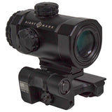 Sightmark XTM-3 3xMagnifier with LQD flip til side rødpunktsmontage