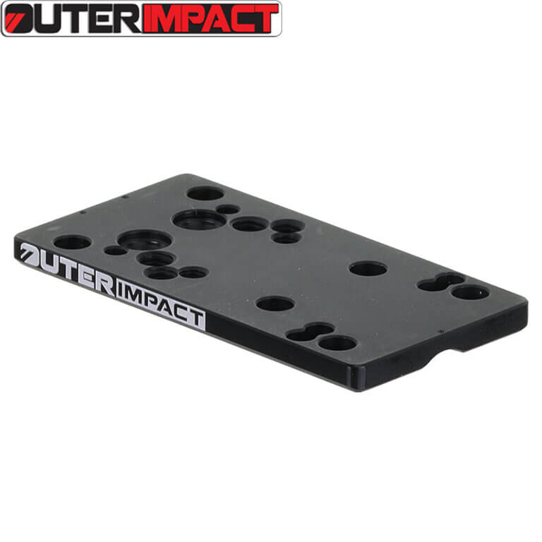 Springfield [XD,XDM XDS] & HS [XDM HS-9 XDS] rødpunktsmontage | type C [RMR RTS Docter footprint]