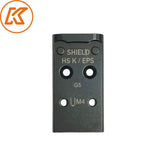 Steel rødpunktsigte plate til Glock MOS | Shield RMSc & Holosun K-series footprint