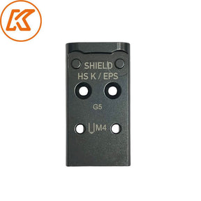 Steel rødpunktsigte plate til Glock MOS | Shield RMSc & Holosun K-series footprint