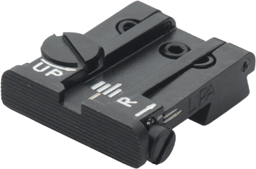 Tanfoglio Limited, EAA Witness, IWI Jericho, Springfield P9 fuldt justerbart bagsigte [gammel svalehale 9,5 mm] | rillet 