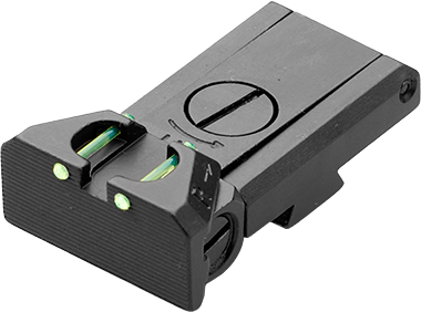 Tanfoglio Match, Stock & Custom fuldt justerbart bagsigte | med fiberoptik 