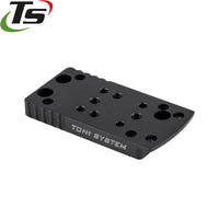 Tanfoglio Stock 2 Optic [Post 2022] adapterplade | type A [RMSc, DPP & Docter footprints] 