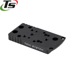 Tanfoglio Stock 2 Optic [Post 2022] adapterplade | type B [RMR & RTS footprints]