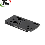 Tanfoglio Stock 2 Optic [Pre 2022] adapterplade | type A [RMSc DPP & Docter footprints]