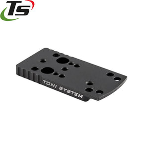 Tanfoglio Stock 2 Optic [Pre 2022] adapterplade | type A [RMSc DPP & Docter footprints]
