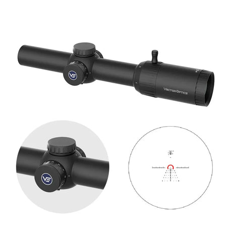 Vector Optics Constantine 1-8x24 FFP RAR riffelkikkert Vector Optics