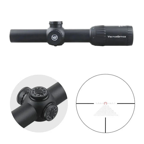 Vector Optics Constantine 1-8x24 SFP kikkertsigte Vector Optics