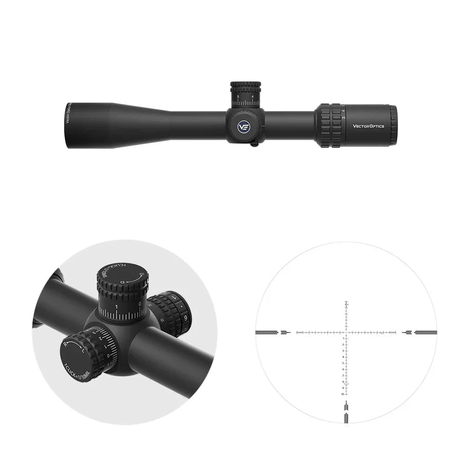 Vector Optics Orion MAX 3-18x44 HD FFP riffelkikkert Vector Optics