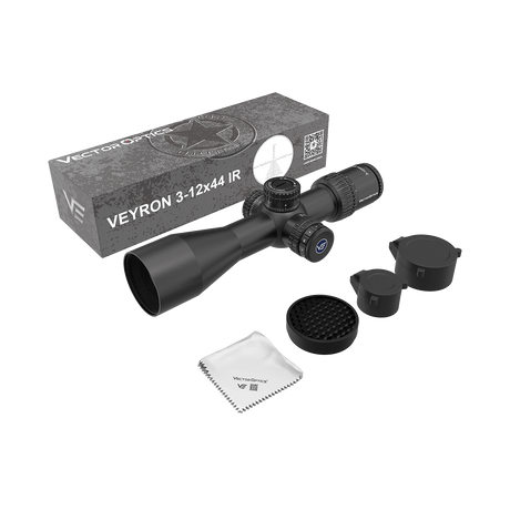 Vector Optics Veyron 3-12x44IR SFP kompakt riffelkikkert