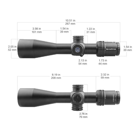 Vector Optics Veyron 4-16x44 FFP riffelkikkert