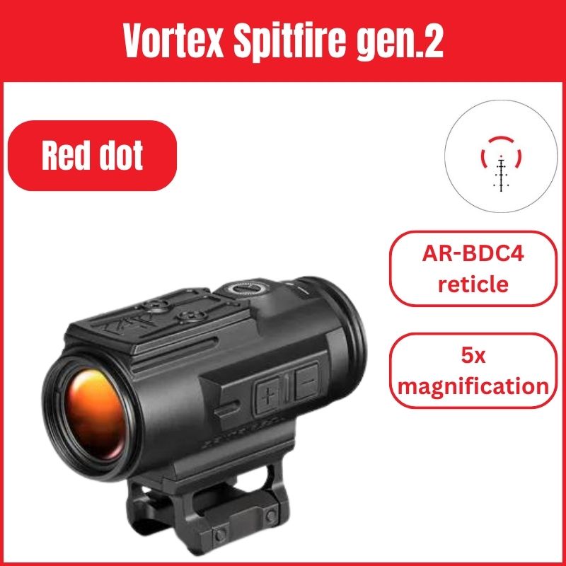 Vortex Spitfire HD Gen II | 5x prismesigte 