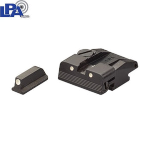 Walther [PPQ P99 Creed PPX & PPS] justerbare sigtemidler | med hvide prikker