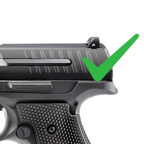 Walther [PPQ P99 Creed PPS] justerbare sigtemidler | med tritium