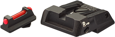 Walther Q4 SF OR & Q5 Match SF justerbart sigtesæt | med fiberoptik type A 