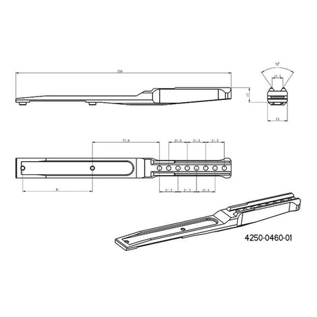 Adapter til Thermtec Vidar 660 | Blaser base