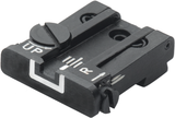 Justerbart bagsigte til Glock [G17 G19 G26 & other] | hvide linjer