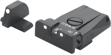 Beretta [Stock Brigader Billenium] justerbare sigtemidler | hvide prikker