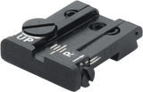 Browning Hi-Power Vigilante justerbart bagsigte | blank