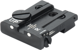 Browning Hi-Power Vigilante justerbart bagsigte | hvide prikker