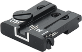 Browning Hi-Power Vigilante justerbart bagsigte | hvide linjer