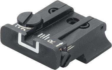 CZ 75 [75B 75 SP-01 P-01] justerbart bagsigte | hvide linjer