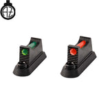 CZ Shadow 2 Orange korn with fiberoptik | 7.5 x 1.5 mm