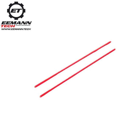 Fiberoptisk erstatningsstav | 2 stk - Rød 1.0 mm