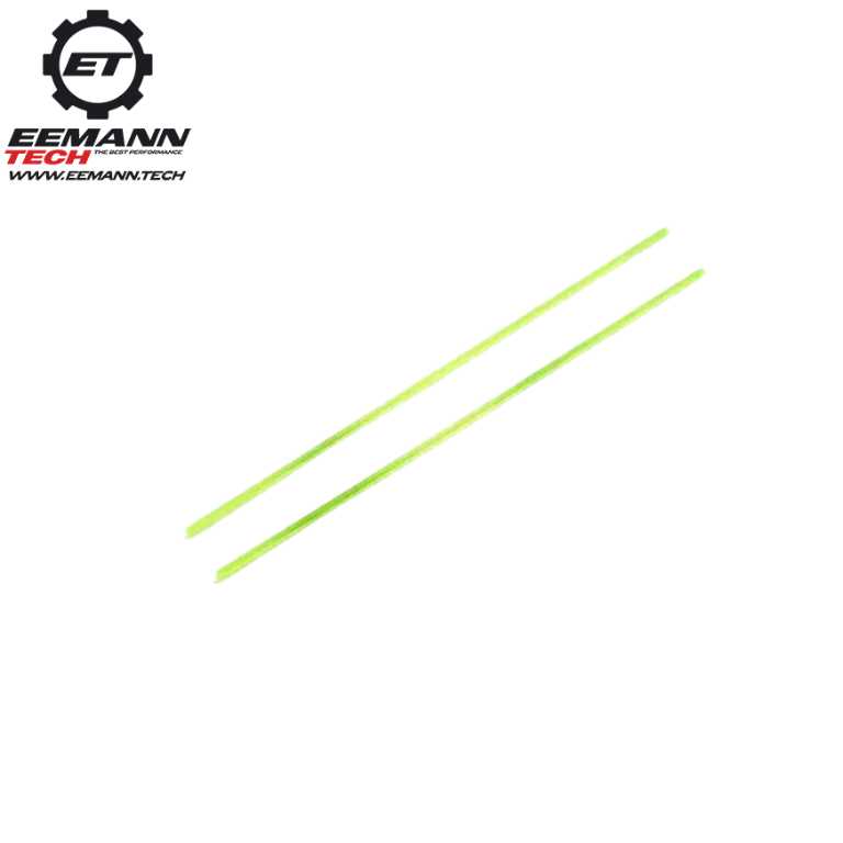 Fiberoptisk erstatningsstav | 2 stk - Grøn 1.0 mm