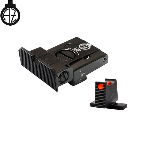 Springfield XD-XDM-XDS, HS Produkt HS-9, SF19 & S-Line justerbar sigte med fiberoptik | type A 
