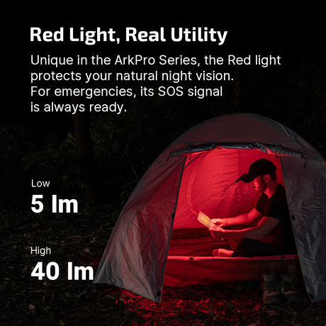 Olight ArkPro Lite | flad 3-i-1 EDC lygte | 1.200 lm