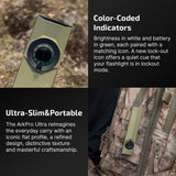 Olight ArkPro Ultra | flad 4-i-1 EDC lygte | 1.700 lm - Olive Green