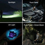 Olight ArkPro Ultra | flad 4-i-1 EDC lygte | 1.700 lm - Olive Green