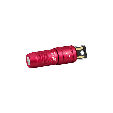 Olight imini 2 | mini genopladelig nøgleringslygte | 50 lm - Passionate Red