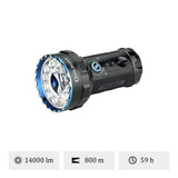 Olight Marauder 2 | ultra kraftig genopladelig lygte | 14.000 lm