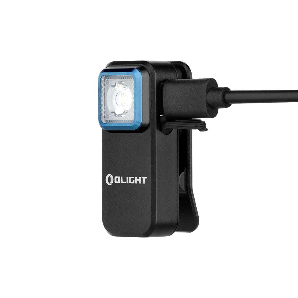 Olight Oclip | genopladelig EDC clip light | 300 lm - Sort