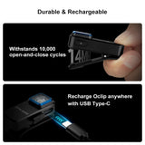 Olight Oclip | genopladelig EDC clip light | 300 lm - Sort