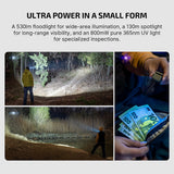 Olight Oclip Ultra | 3-i-1 clip-on EDC lygte | 530 lm - Olive Green