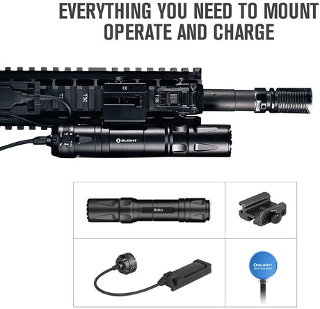 Olight Odin | riffellygte | 2.000 lm